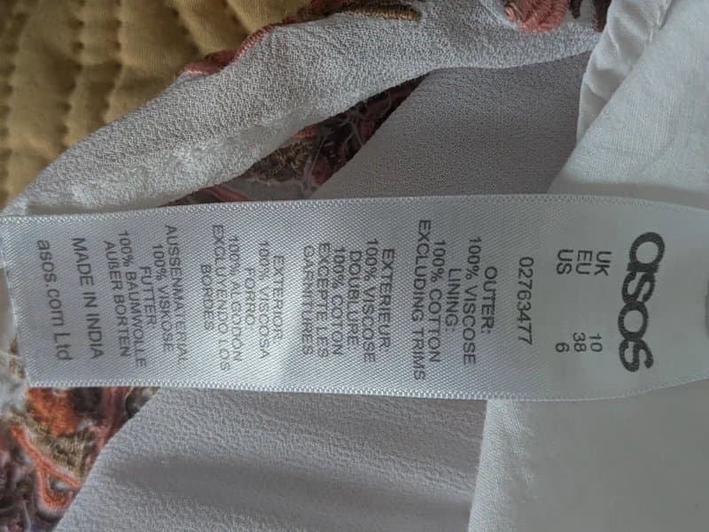 ASOS Grecian style summer dress size 10