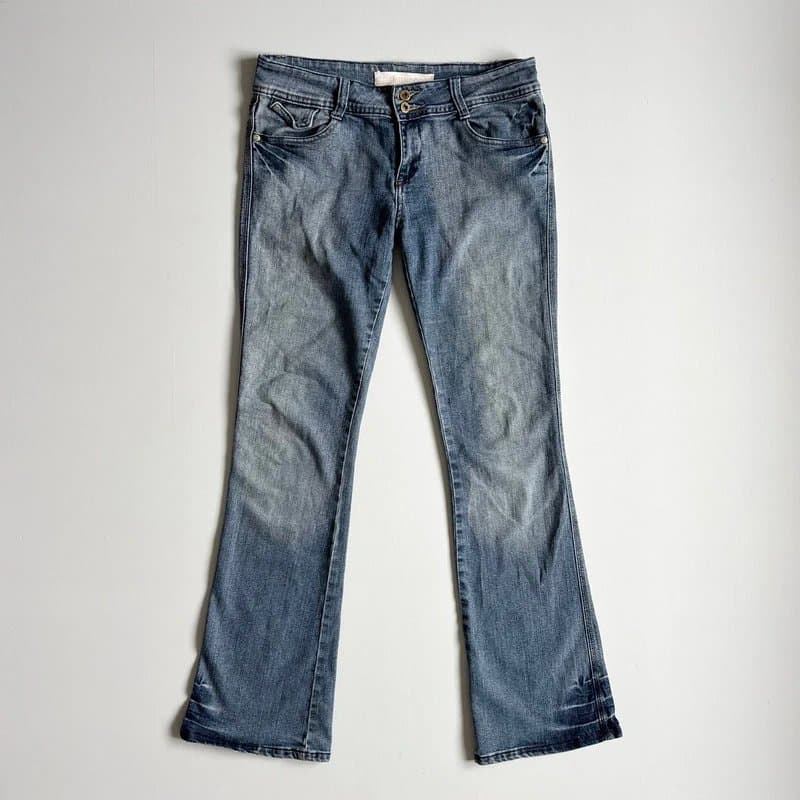 y2k Vintage Y2K low rise denim bootcut flared jeans