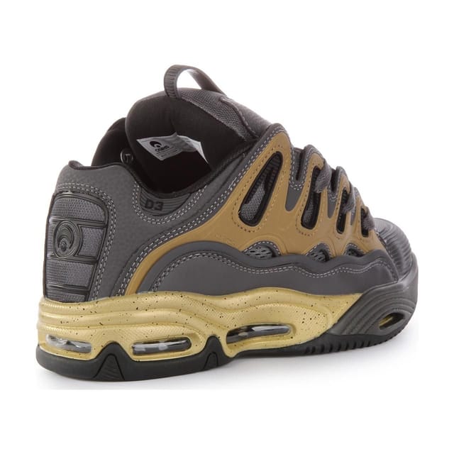 Osiris Osiris Men's 'D3 2001' Synthetic Trainers in Black - 3