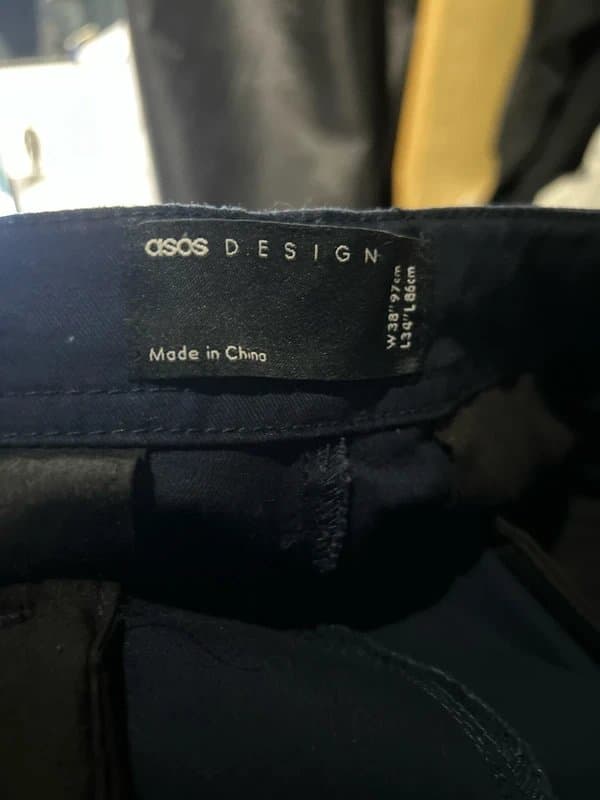 ASOS Men’s Asos 38L Navy Cargo pants