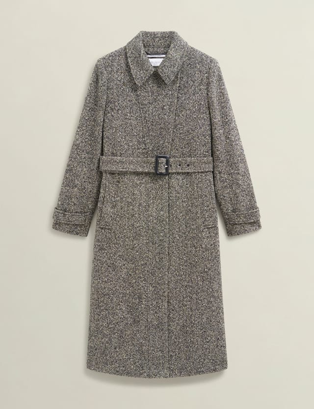 Hobbs London Hobbs London Women's Wendy Coat in Charcoal - 2