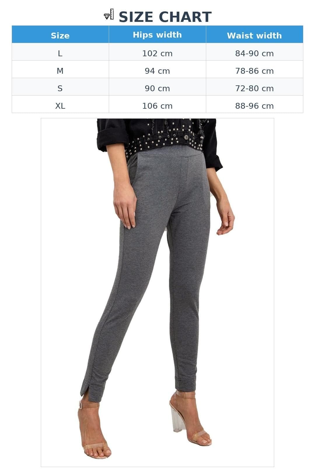 Love Lace Love Lace Women's Everyday Smooth Sweatpants Elastic Waist in Grey - 4