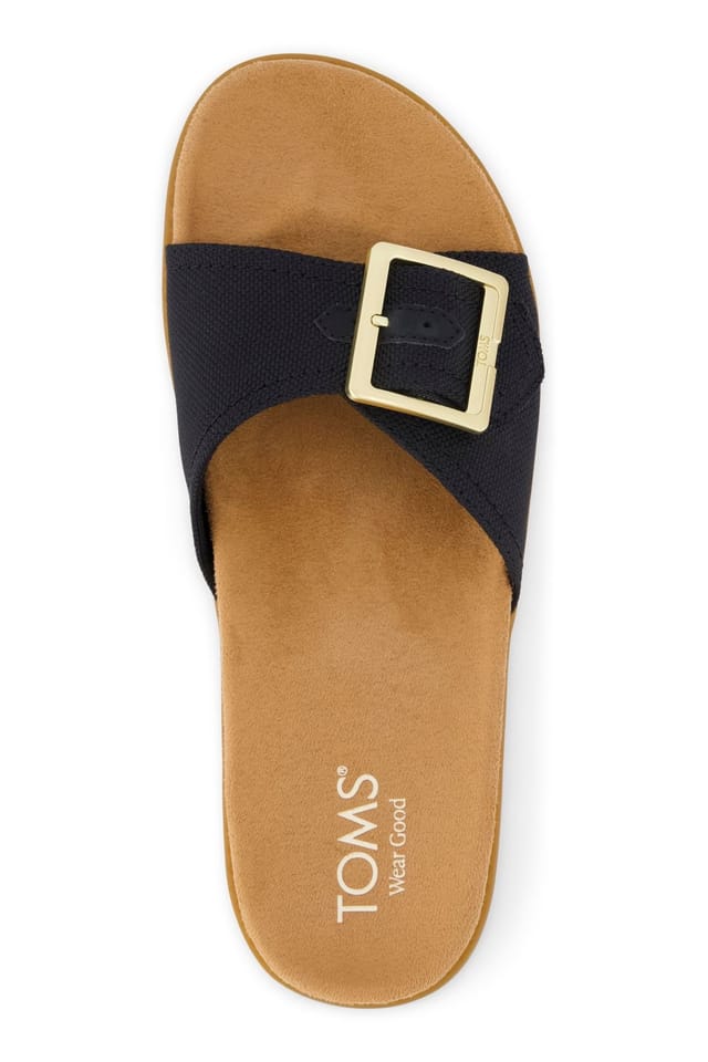 TOMS Toms Women's Marin Slide Sandal Black - 3