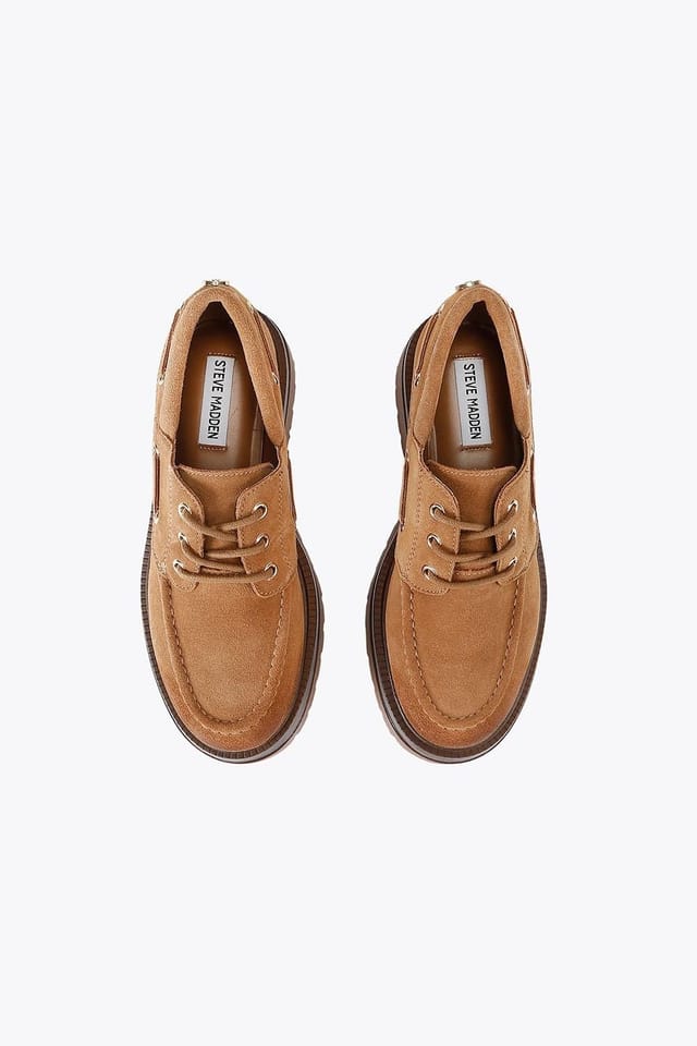 Steve Madden STEVE MADDEN Women's 'Detroit Brown' Flats in Brown - 3