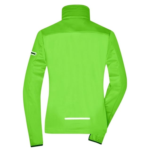 James and Nicholson James and Nicholson Women's Sports Soft Shell Jacket in Bright Green - 2