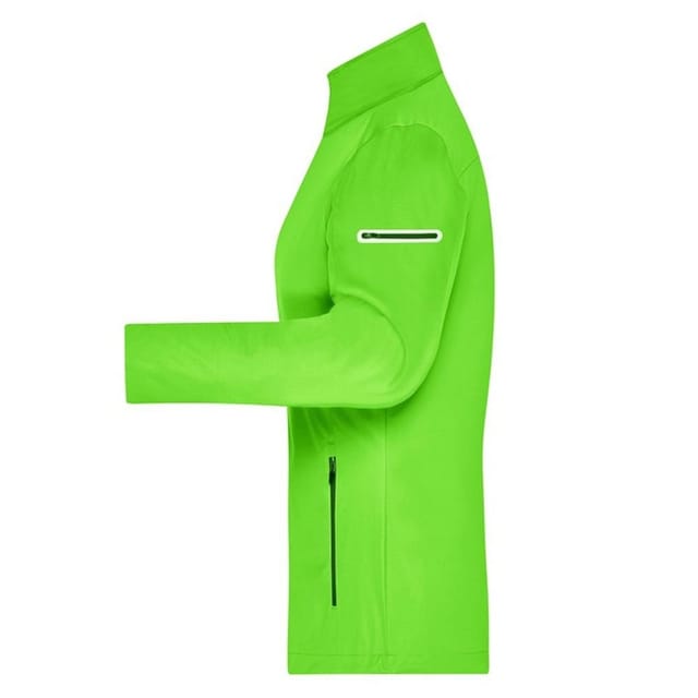 James and Nicholson James and Nicholson Women's Sports Soft Shell Jacket in Bright Green - 3