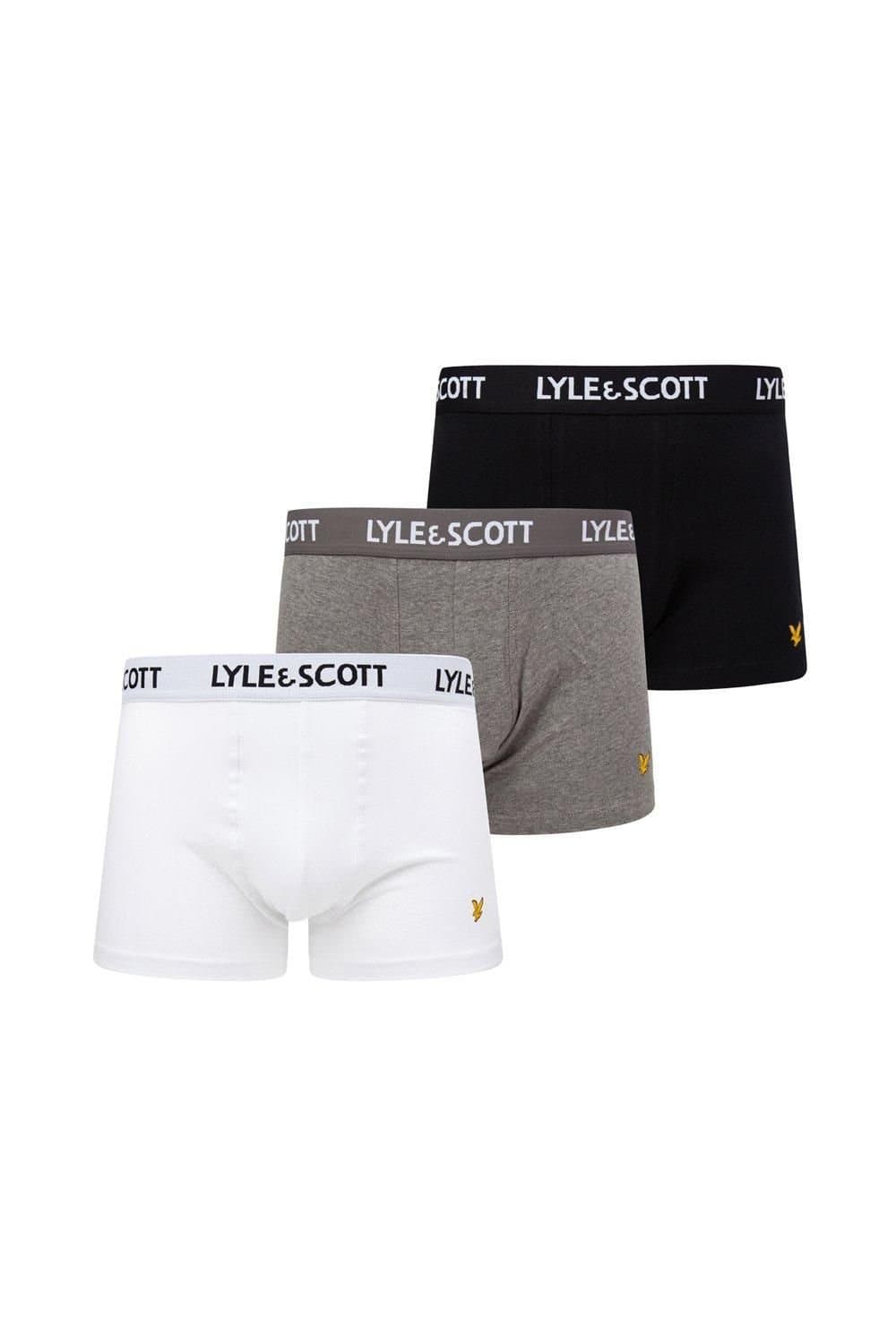 Lyle & Scott Lyle & Scott Men's Barclay 3 Pack Core Trunk Mixed