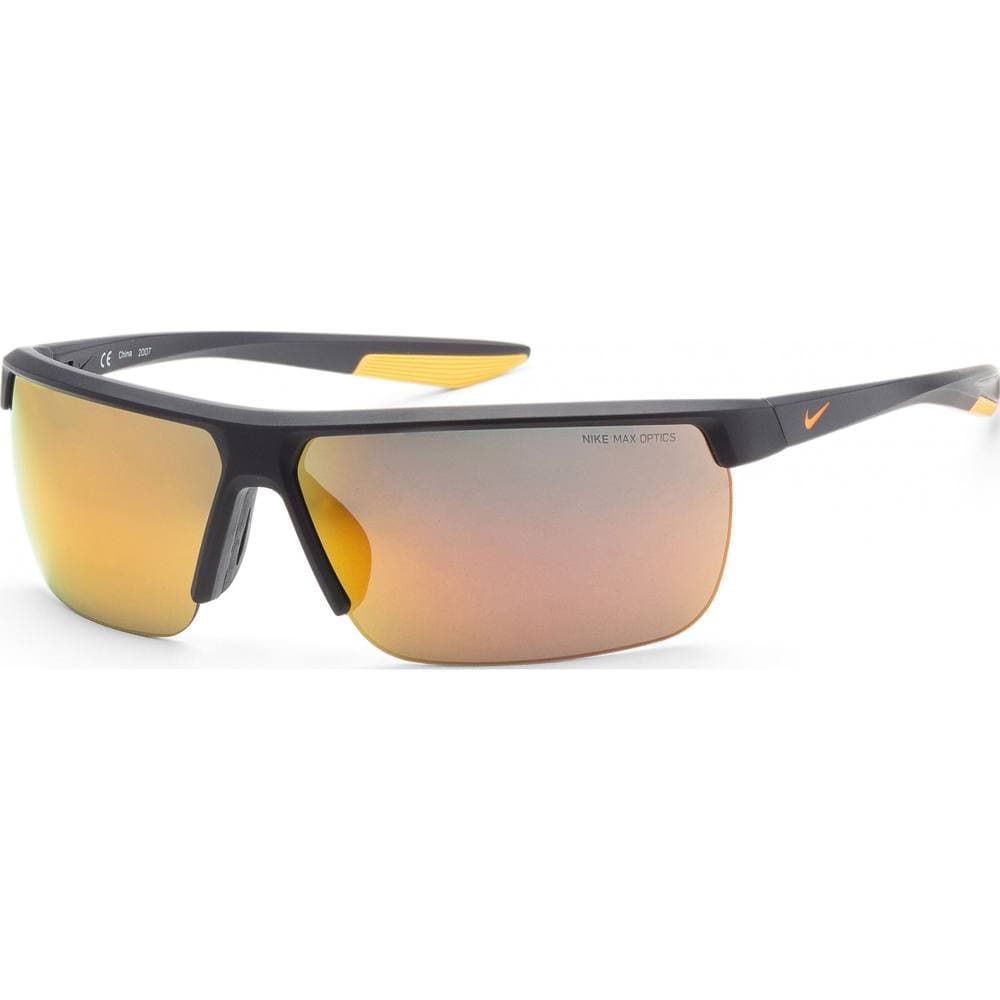 Nike Nike Men's CW4665-471-51 Windshield Visor/Wrap Sunglasses in Black