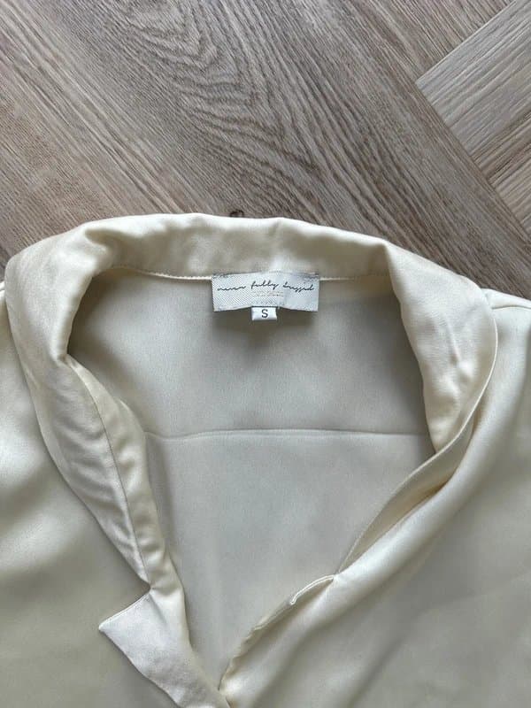 Never Fully Dressed Never full dressed silk shirt