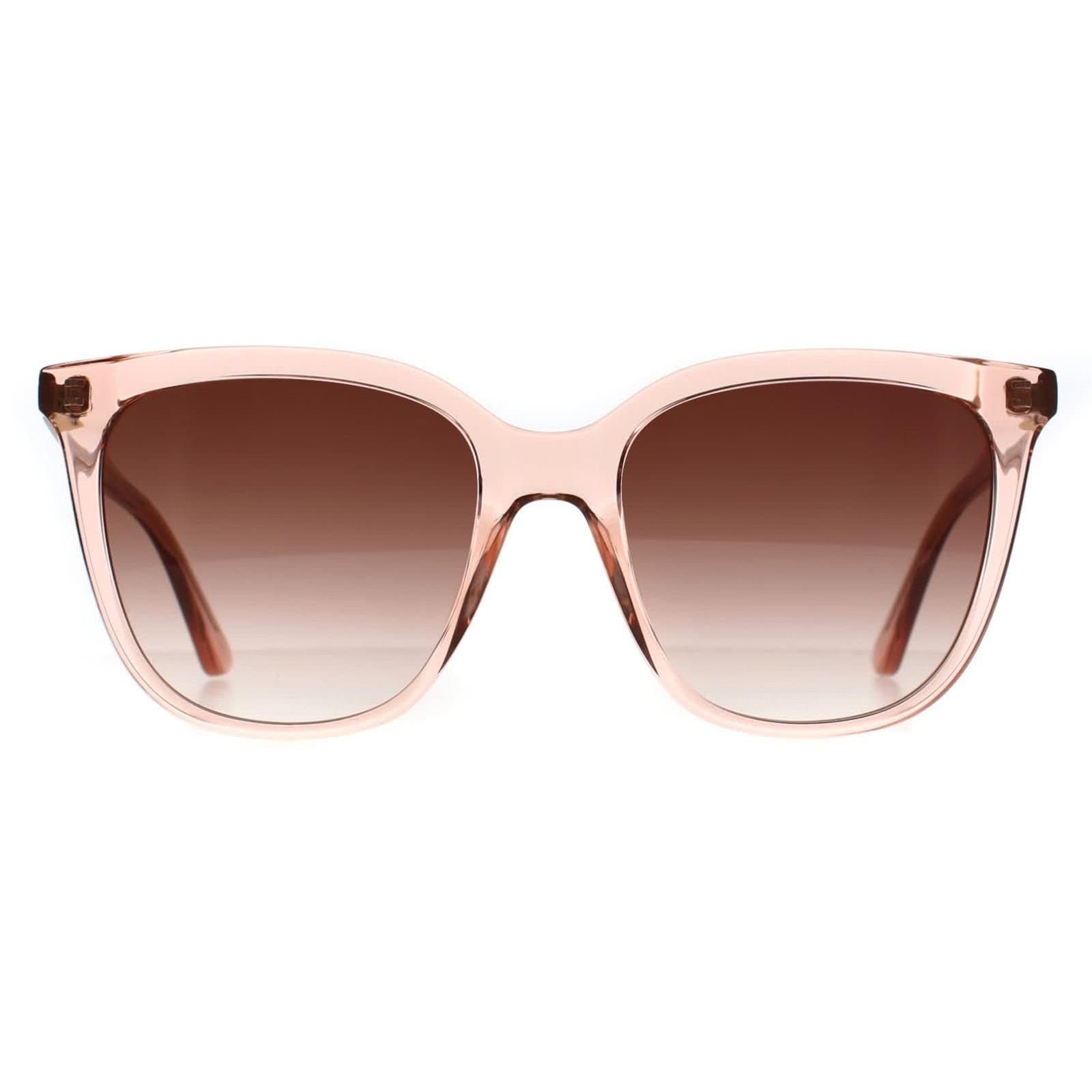 Calvin Klein Calvin Klein Cat Eye Transparent Rose Pink Sunglasses