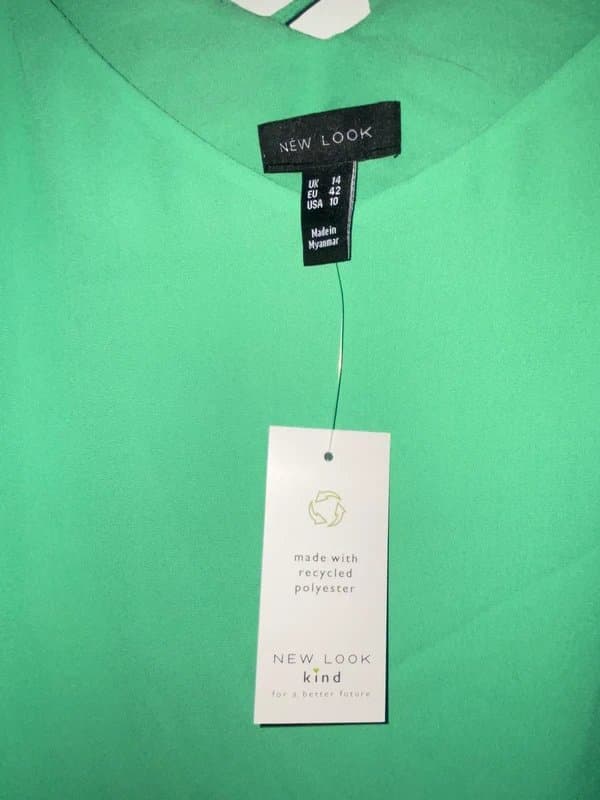 New Look New Look green cami Size 14