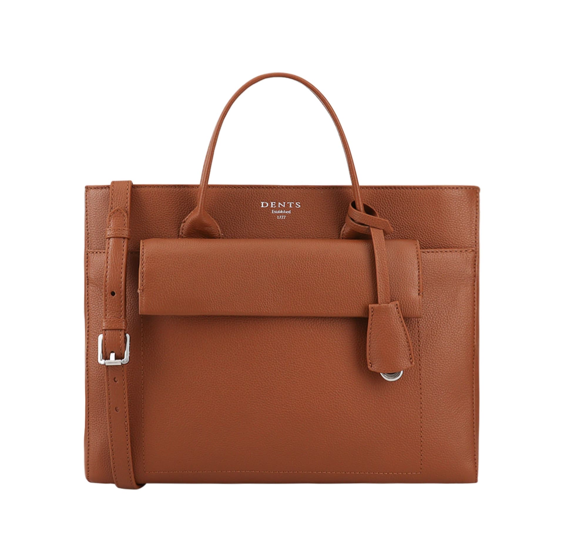 Dents Dents Women's Corvina Leather Shoulder Bag in Brown