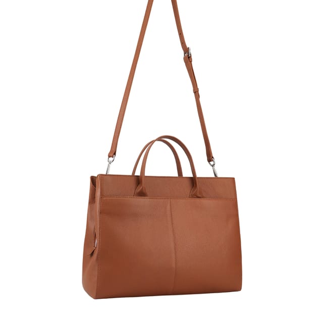 Dents Dents Women's Corvina Leather Shoulder Bag in Brown - 2
