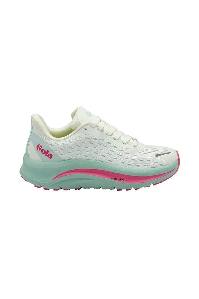 Gola Gola Women's 'Alzir Speed' Mesh Running Trainers in White - 2