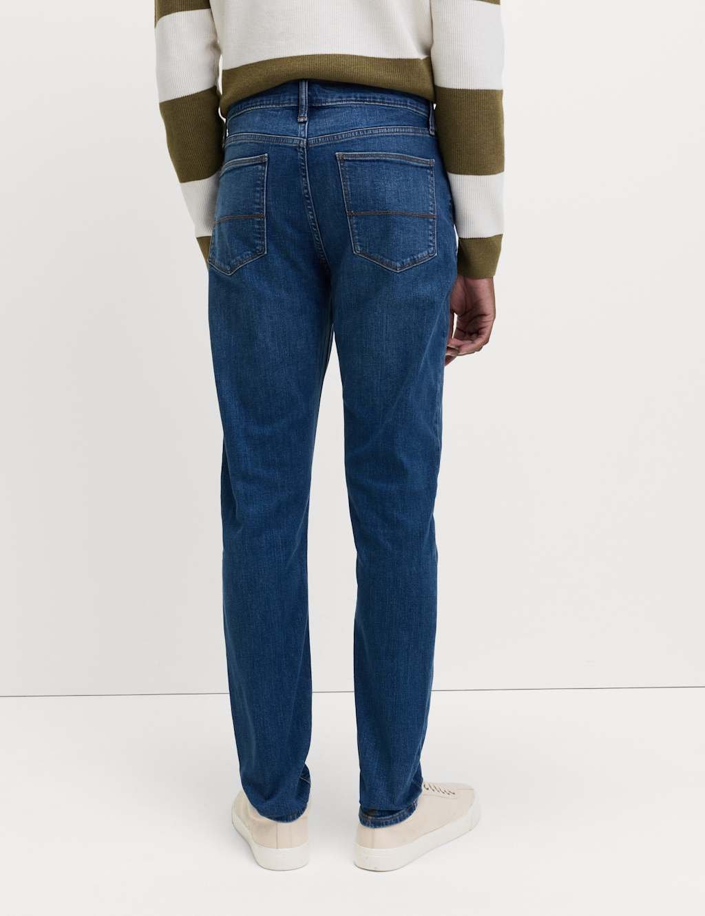 Marks & Spencer M&S 2 Pack Slim Fit Stretch Jeans Blue Denim - 2