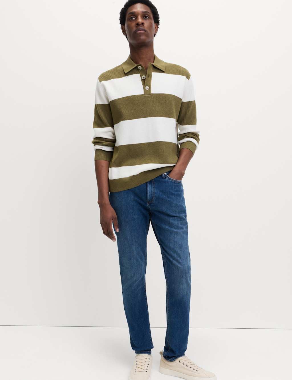 Marks & Spencer M&S 2 Pack Slim Fit Stretch Jeans Blue Denim - 3