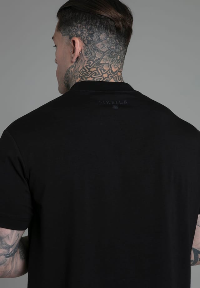 SikSilk SikSilk Men's Pack of 2 T-Shirts in Black - 2