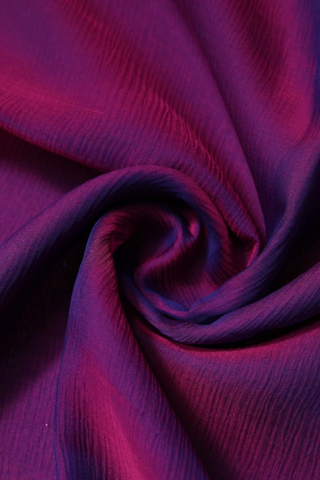 Dolce & Gabbana Dolce & Gabbana Women's Silk Ombre Scarf in Purple - 3