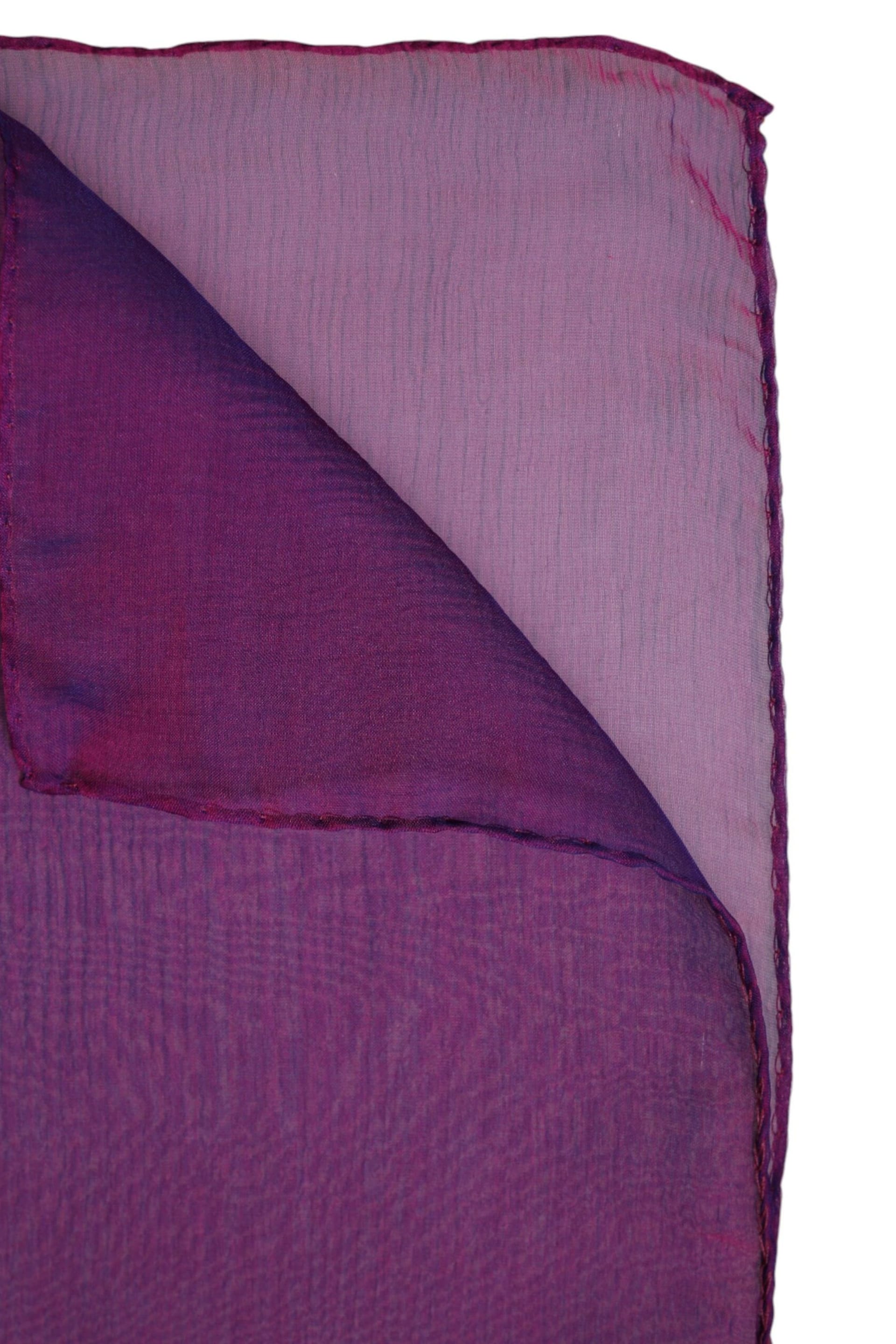Dolce & Gabbana Dolce & Gabbana Women's Silk Ombre Scarf in Purple - 4