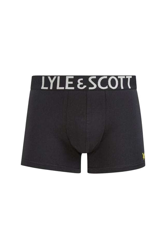 Lyle & Scott Lyle & Scott Men's Daniel 3 Pack Core Trunk Black - 2