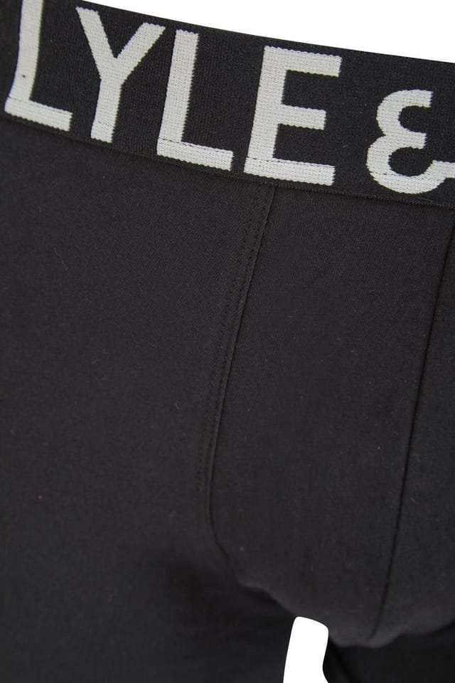 Lyle & Scott Lyle & Scott Men's Daniel 3 Pack Core Trunk Black - 3