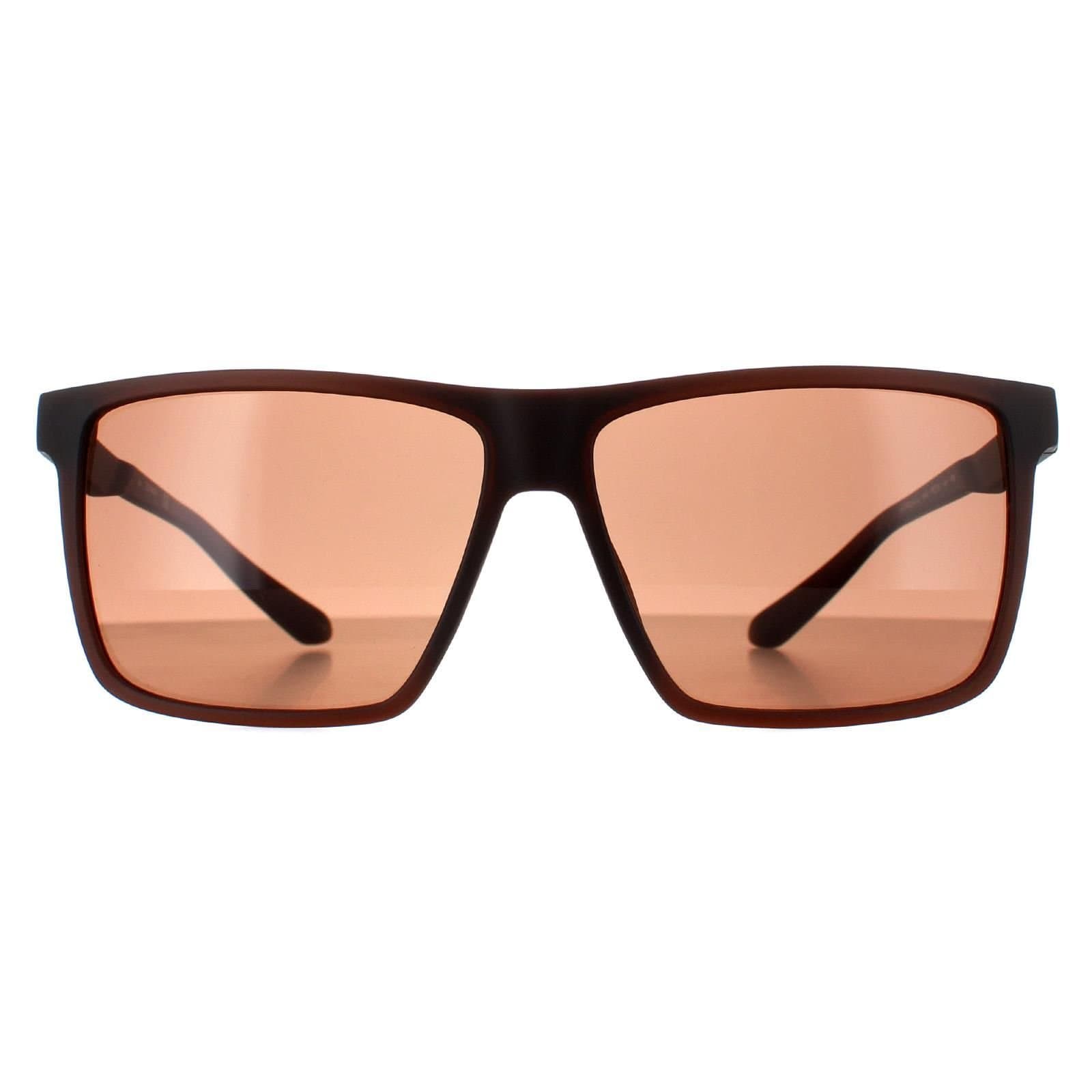 Dragon Dragon Men's Rectangle Matte Brown Lumalens Brown Sparrow