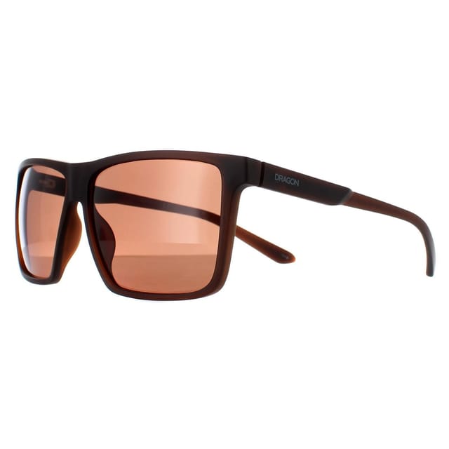 Dragon Dragon Men's Rectangle Matte Brown Lumalens Brown Sparrow - 2