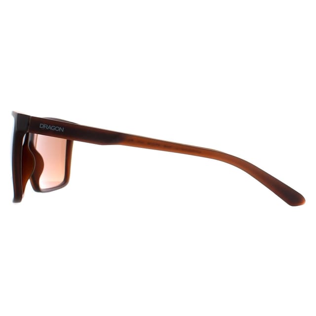 Dragon Dragon Men's Rectangle Matte Brown Lumalens Brown Sparrow - 3