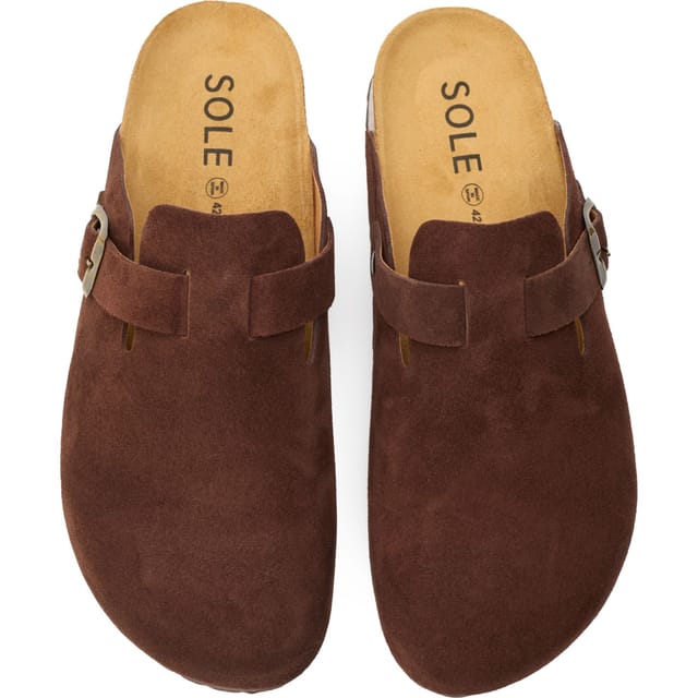 SOLE SOLE Men's Nye Footbed Mule Sandals in Brown - 2