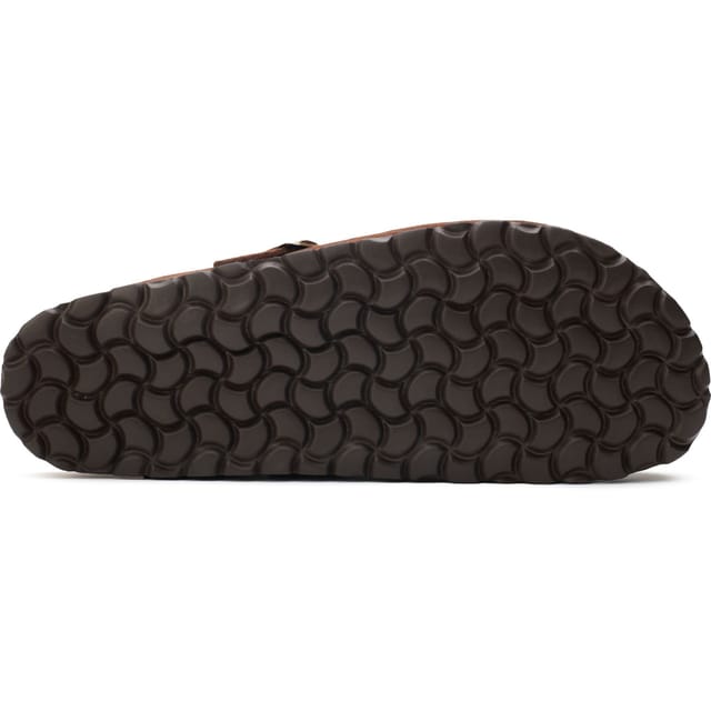 SOLE SOLE Men's Nye Footbed Mule Sandals in Brown - 3