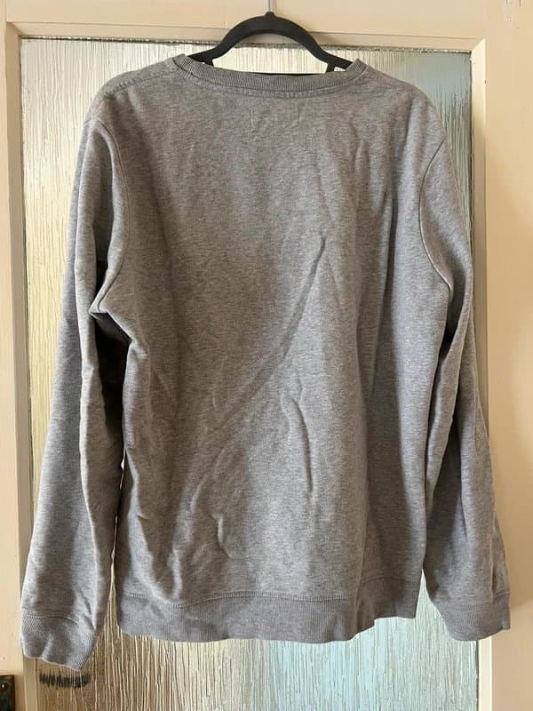 AllSaints AllSaints Grey Crew Neck Sweatshirt Jumper Size Small