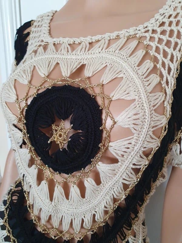 aidia amelia fashion Aidia Amelia Fashion Crochet top beach cover