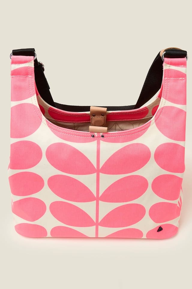 Orla Kiely Orla Kiely Women's Midi Crossbody - Neon Pink - 3