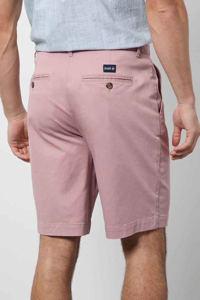 Maine Maine Men's Pink Premium Chino Shorts - 3
