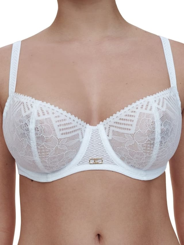 Chantelle Chantelle Women's Origins Half Cup Bra in White - 3