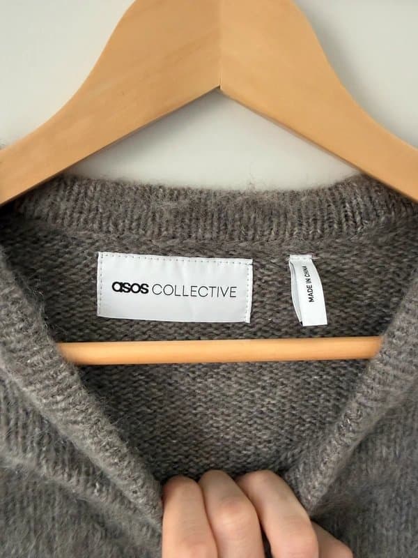 ASOS ASOS knit boxy sweatshirt