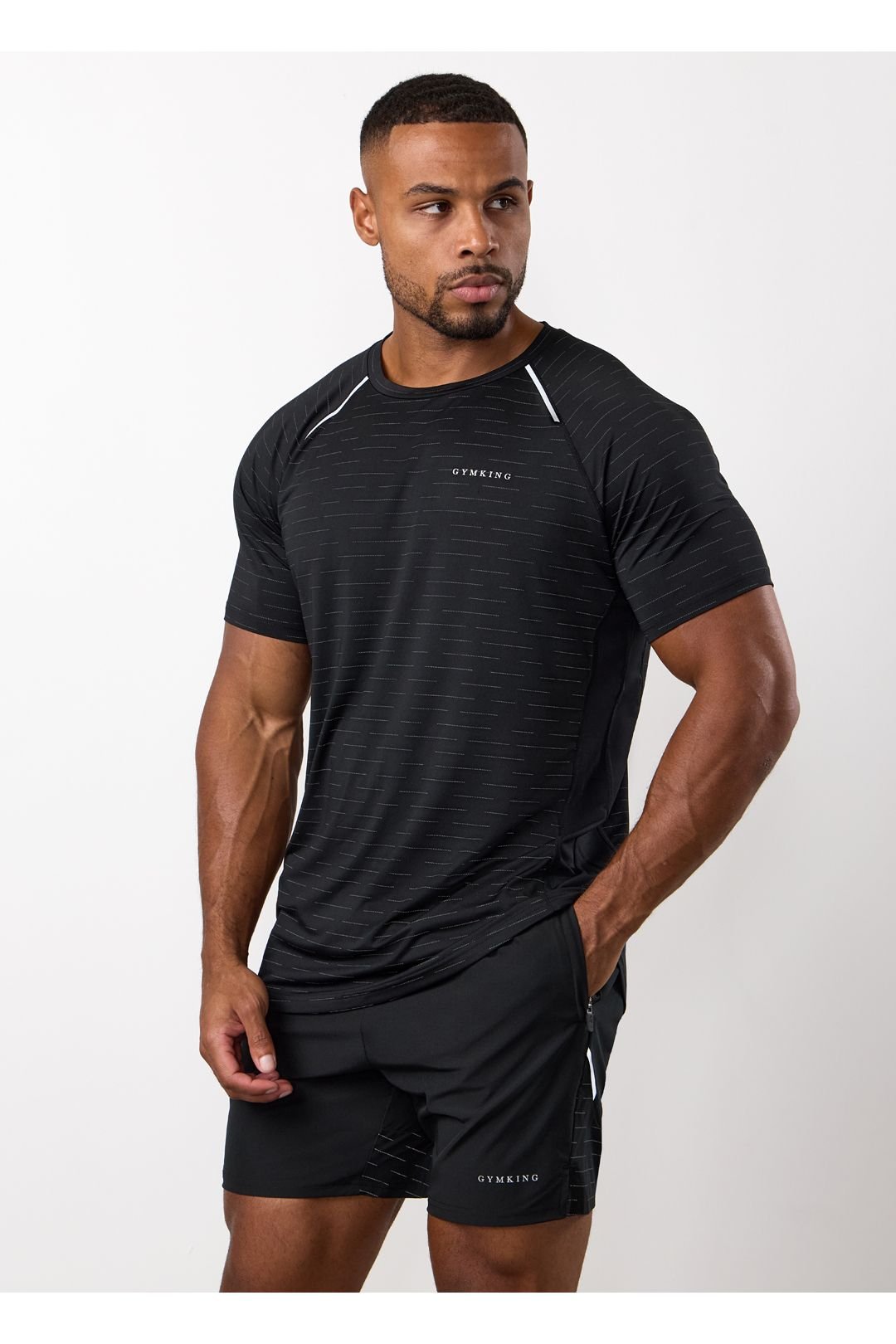 Gym King GYM KING Men's Stamina Performance Short Black - 4