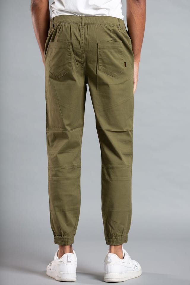 Tokyo Laundry Tokyo Laundry Men's Cuffed Cargo Trouser with Belt in Khaki - 2