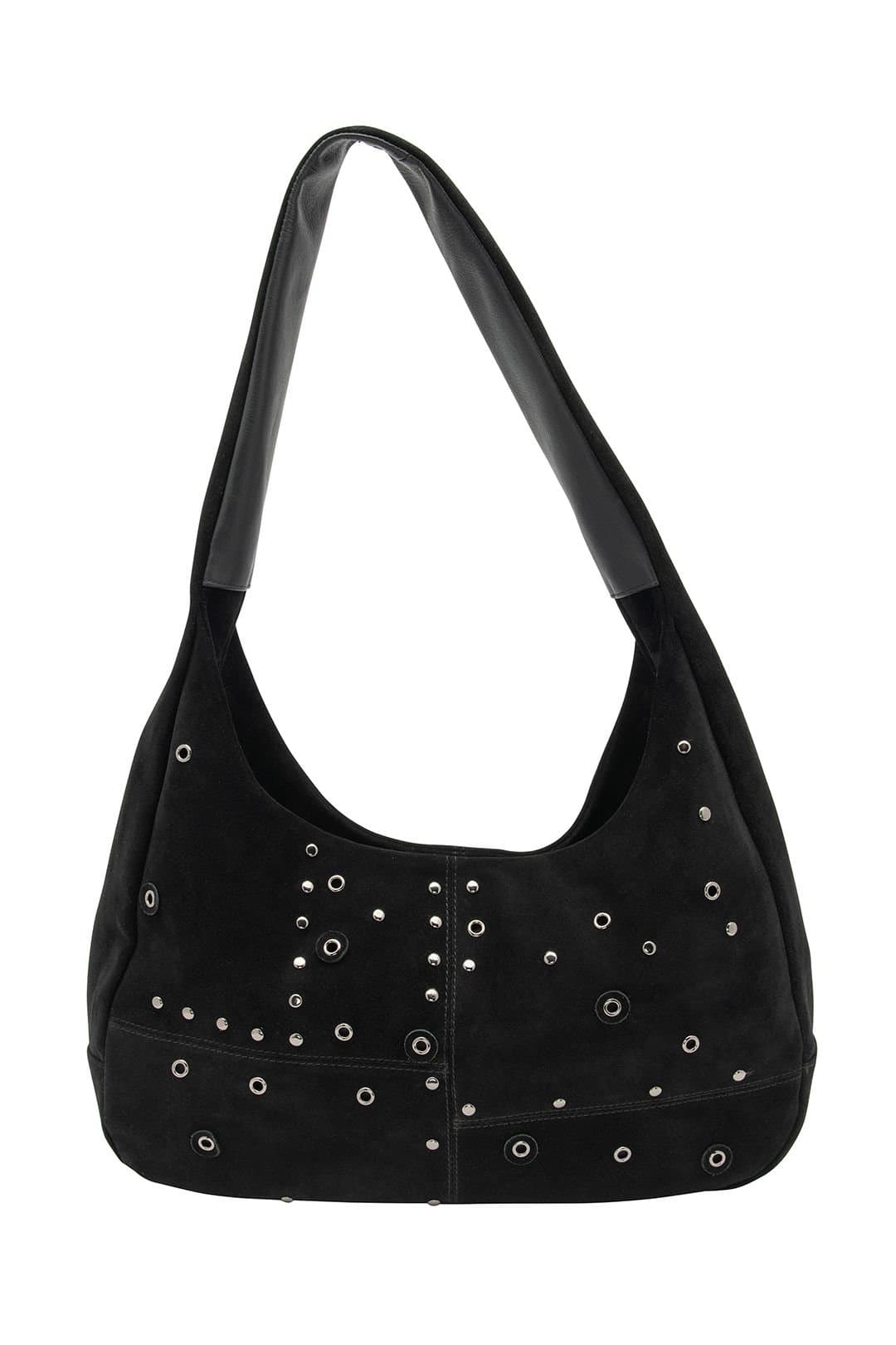 Lotus Lotus Women's 'Francina' Suede Handbag in Black