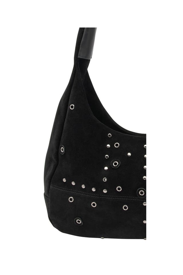 Lotus Lotus Women's 'Francina' Suede Handbag in Black - 3