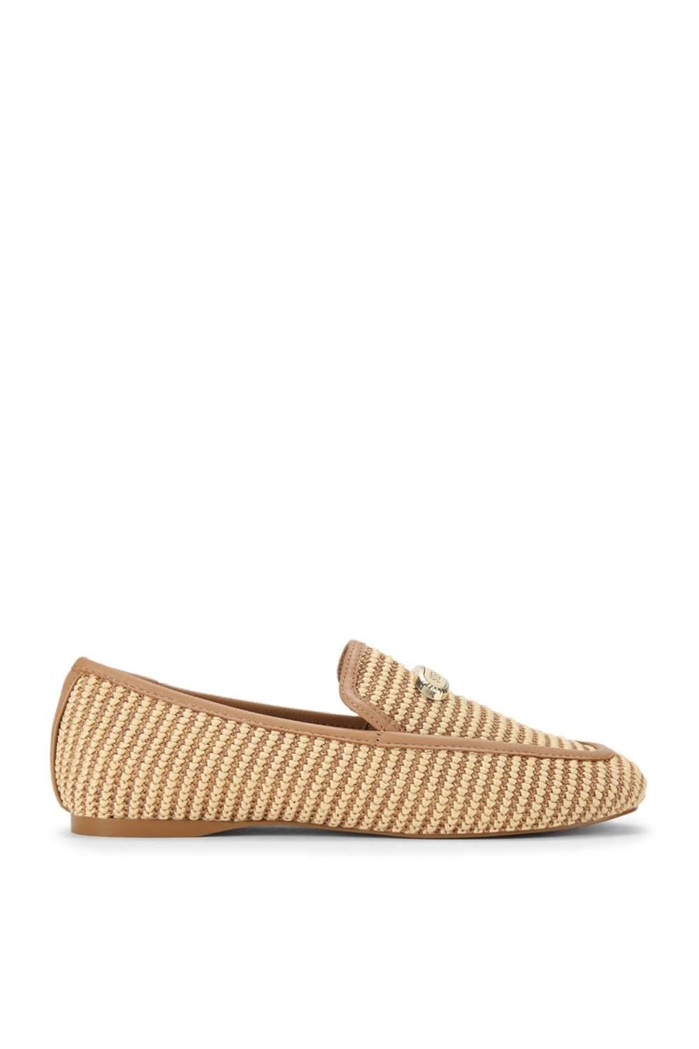 Steve Madden STEVE MADDEN Women's 'Ridgeview Beige Raffia' Flats
