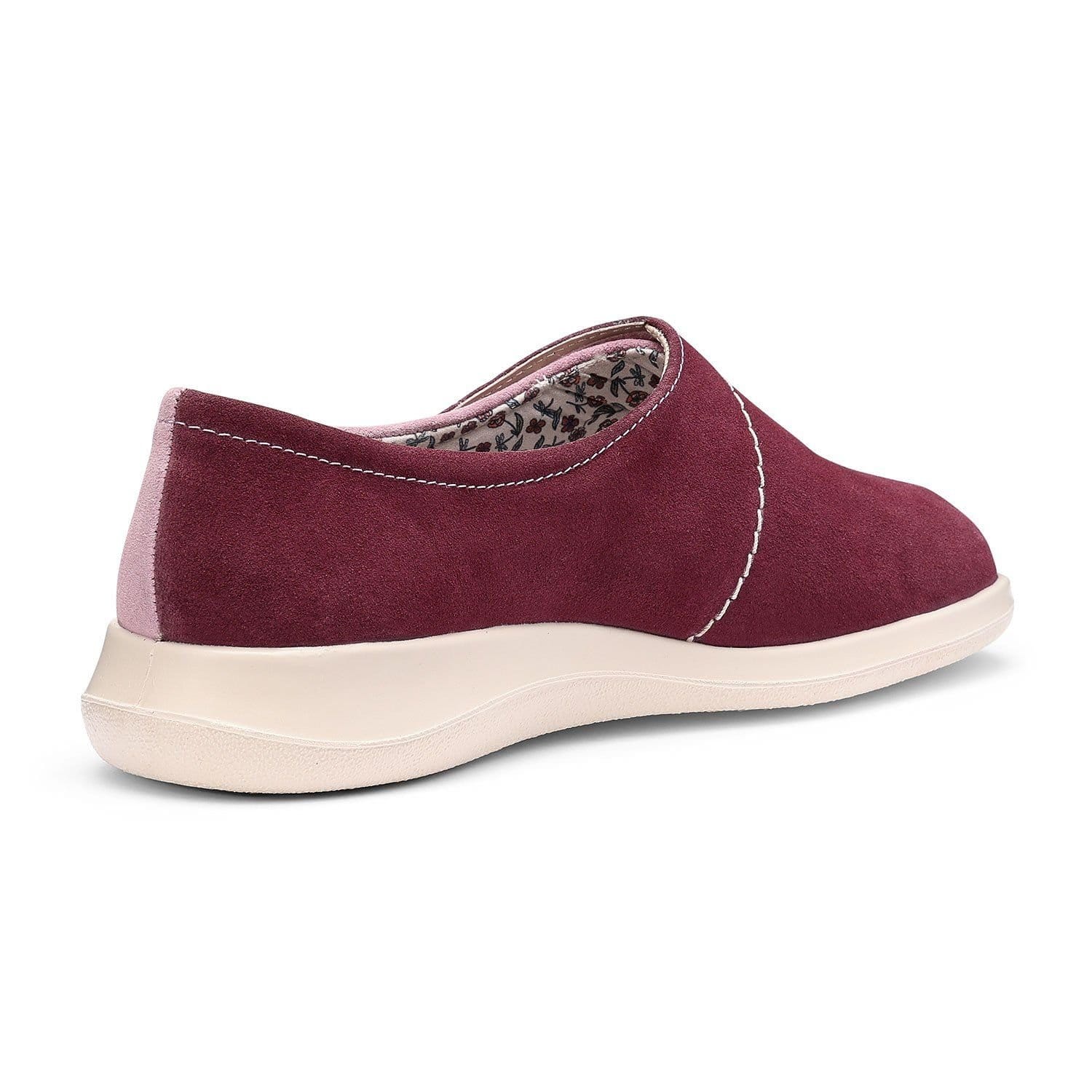 Hotter Hotter Women's Wide Fit 'Wrap' Slippers in Light Pink - 4