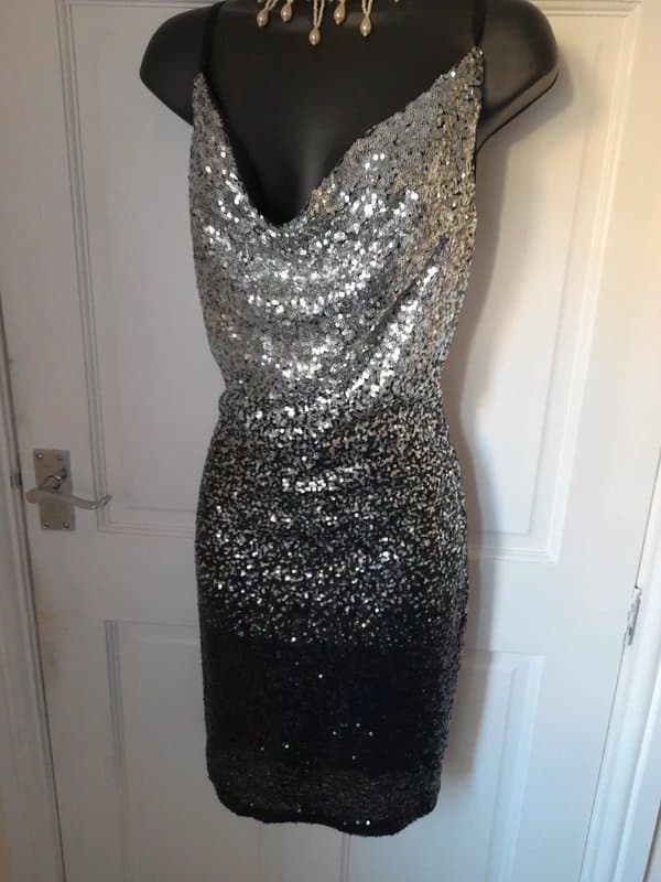 Quiz Sexy ombre sequin dress 👗  size 12 quiz