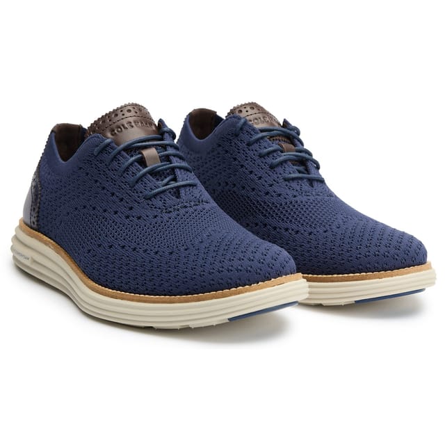 Cole Haan Cole Haan Men's Remastered Stitchlite Shoes in Blue - 2