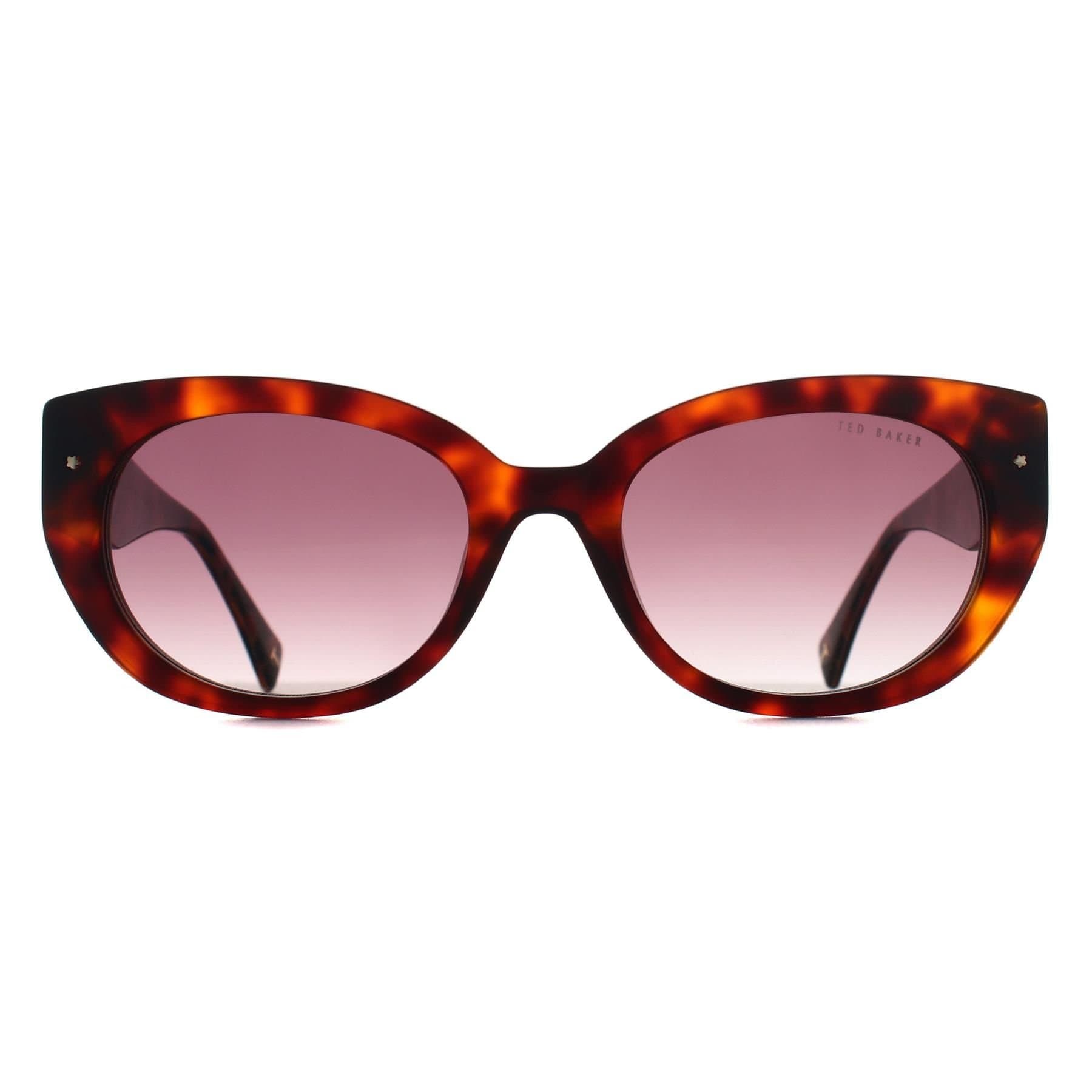 Ted Baker Ted Baker Women's Oval Tortoise Brown Gradient TB1737