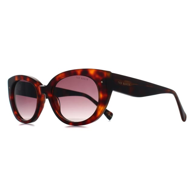 Ted Baker Ted Baker Women's Oval Tortoise Brown Gradient TB1737 - 2