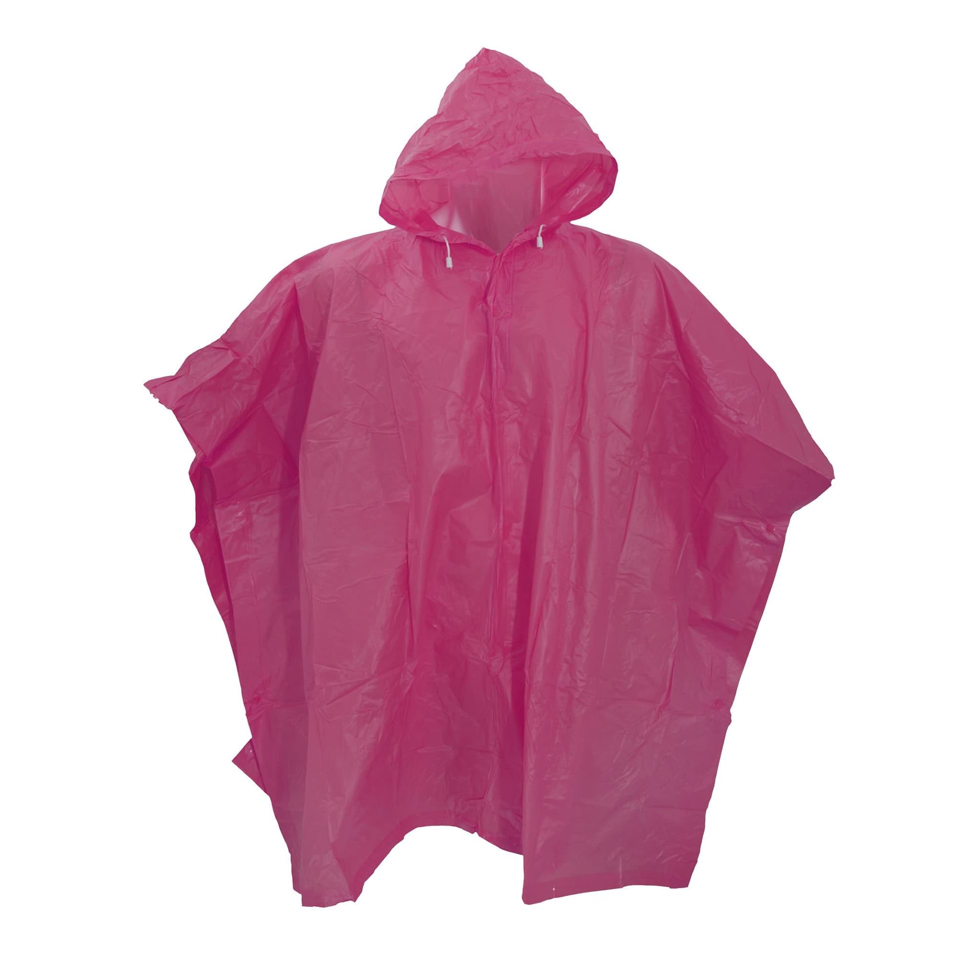 Splashmacs Splashmacs Men's Lightweight Rain Poncho in Fuchsia