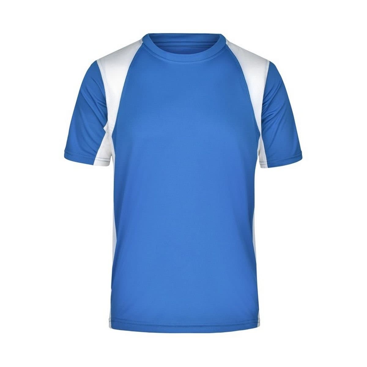 James and Nicholson James and Nicholson Men's Running T-Shirt in Mid Blue