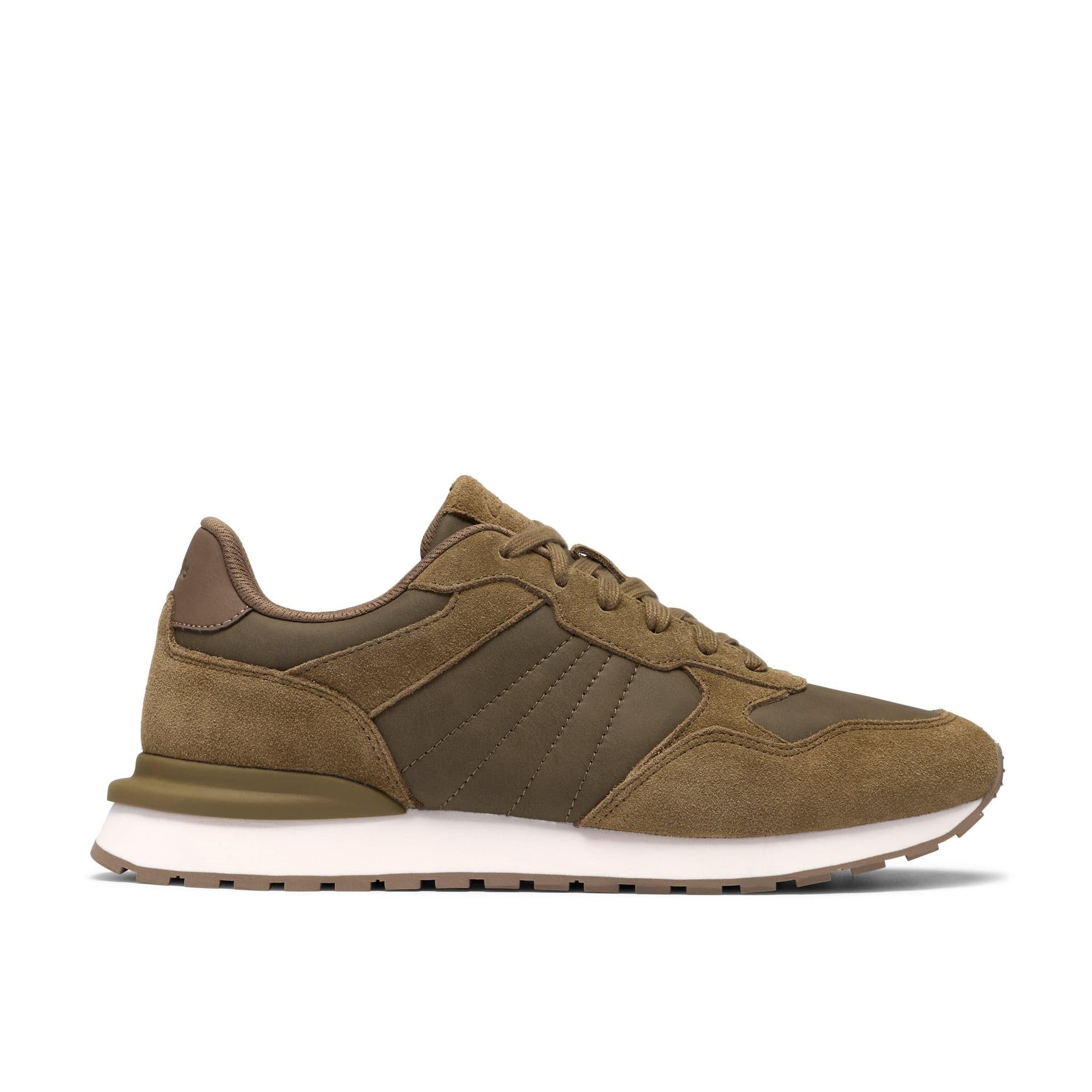 Clarks Clarks Men's Franco Lace Taupe Trainers, Lace Up in Brown
