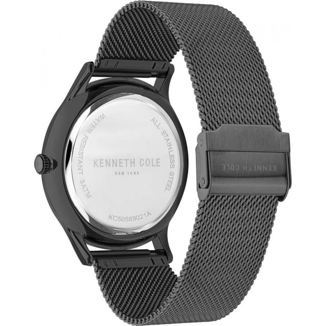Kenneth Cole Kenneth Cole Men's KC50589021A Classic 43mm Quartz Watch in Dark Grey - 3